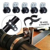 Sponke z gumijastim polnilom | 15 kosov